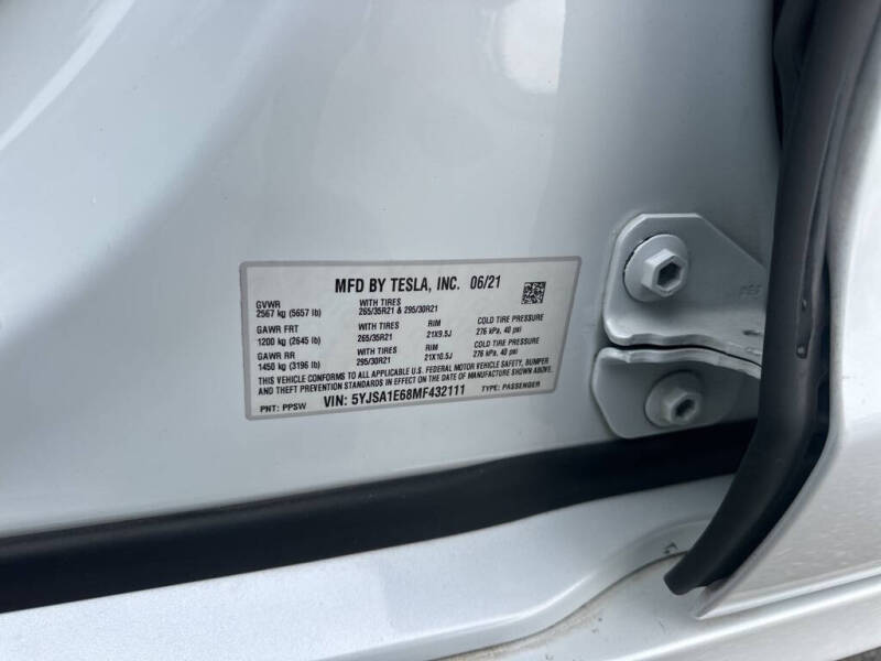 2021 Tesla Model S Plaid