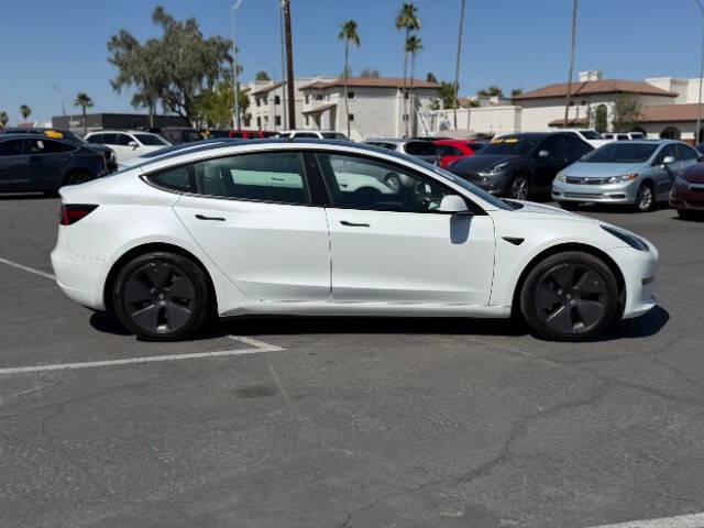 White 2023 Tesla Model 3 Base 4dr Sedan 2