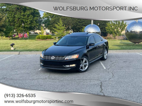 2014 Volkswagen Passat for sale at WOLFSBURG MOTORSPORT INC in Shawnee KS