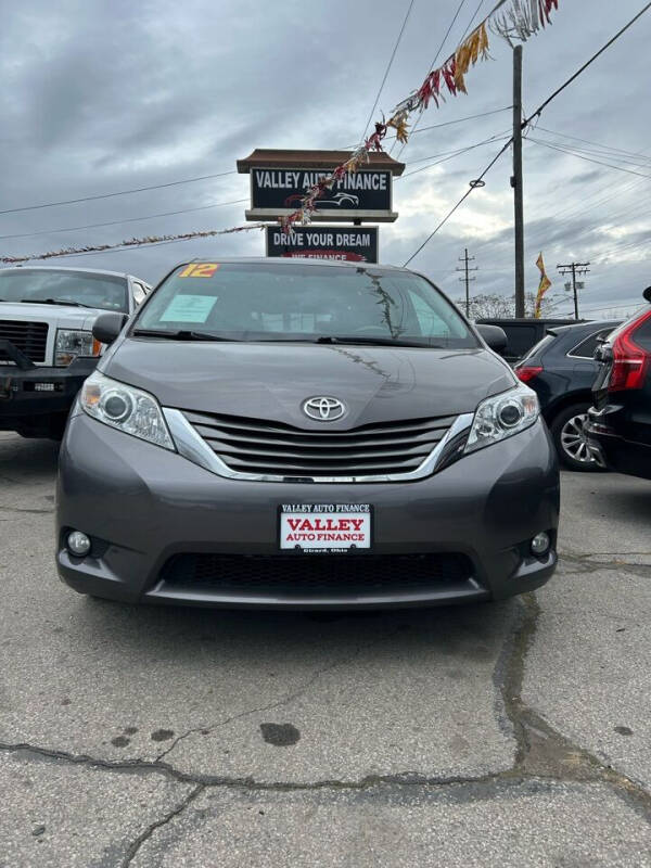 2012 Toyota Sienna for sale at Valley Auto Finance in Girard OH