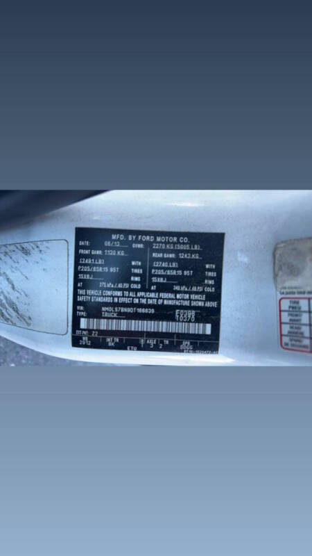 2013 Ford Transit Connect XLT