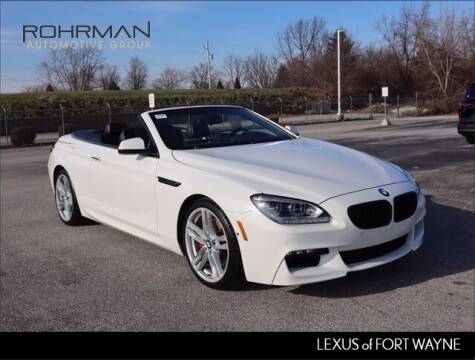 2014 BMW 6 Series for sale at BOB ROHRMAN FORT WAYNE TOYOTA in Fort Wayne IN