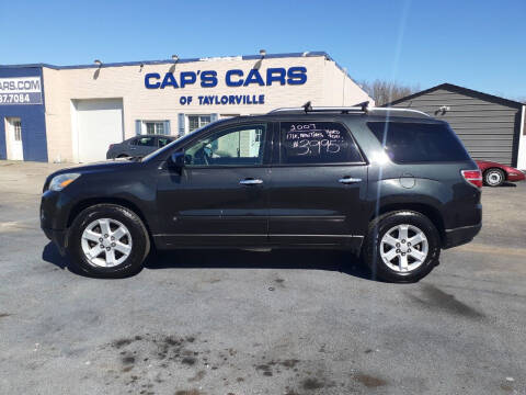 2007 Saturn Outlook for sale at Caps Cars Of Taylorville in Taylorville IL