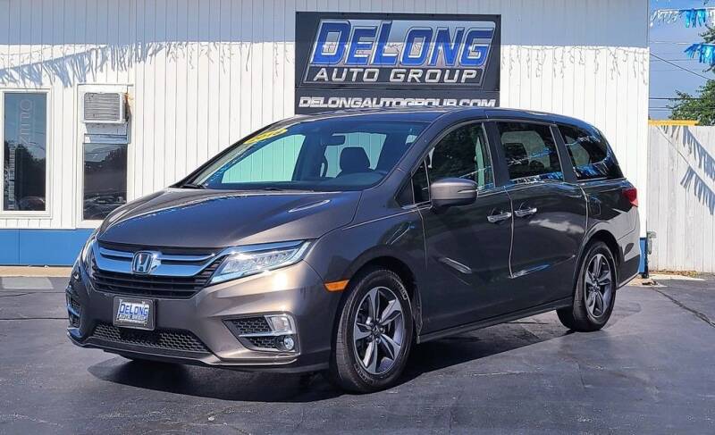 2018 Honda Odyssey for sale at DeLong Auto Group in Tipton IN