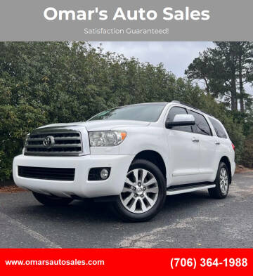 2014 Toyota Sequoia for sale at Omar's Auto Sales in Martinez GA