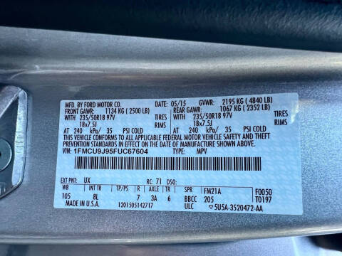 2015 Ford Escape Titanium