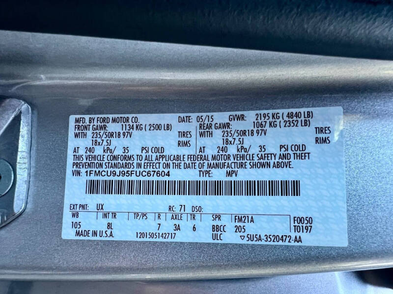 2015 Ford Escape Titanium