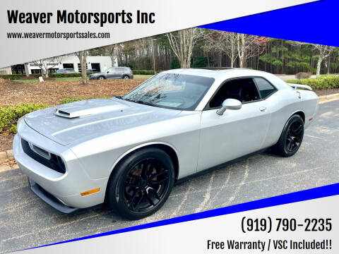 2012 Dodge Challenger for sale at Weaver Motorsports Inc in Cary NC