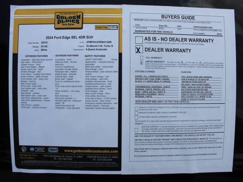 2024 Ford Edge