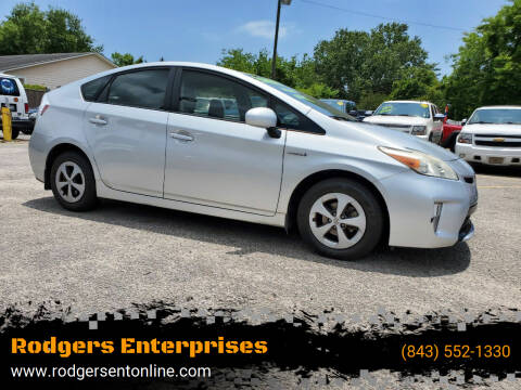 2012 Toyota Prius for sale at Rodgers Enterprises in North Charleston SC