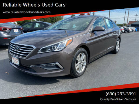 2015 Hyundai Sonata for sale at Reliable Wheels Used Cars in West Chicago IL