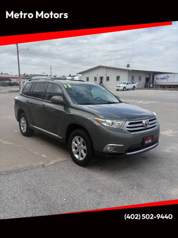 2013 Toyota Highlander Plus