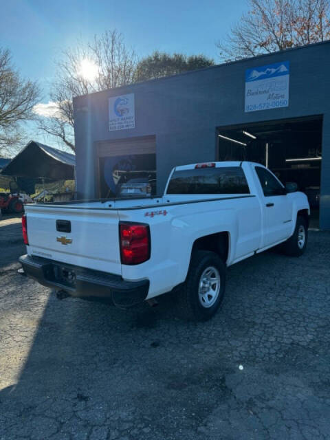 2016 Chevrolet Silverado 1500 for sale at Backroad Motors, Inc. in Lenoir, NC