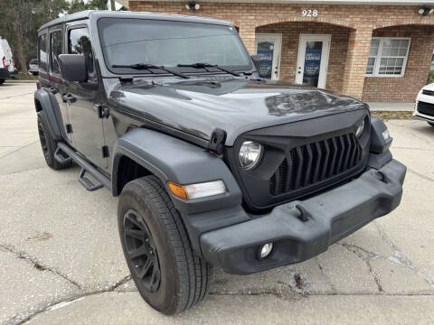 2019 Jeep Wrangler Unlimited for sale at MITCHELL AUTO ACQUISITION INC. in Edgewater FL