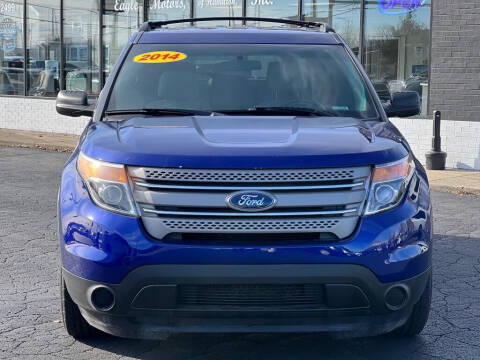 2014 Ford Explorer for sale at Eagle Motors of Hamilton, Inc - Eagle Motors Plaza in Hamilton OH