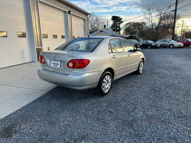 2004 Toyota Corolla for sale at PEAK VIEW MOTORS in Mount Crawford, VA