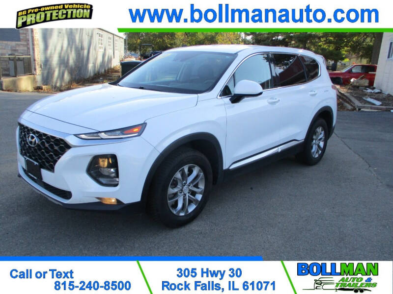 2020 Hyundai Santa Fe for sale at Bollman Auto & Trailers in Rock Falls IL