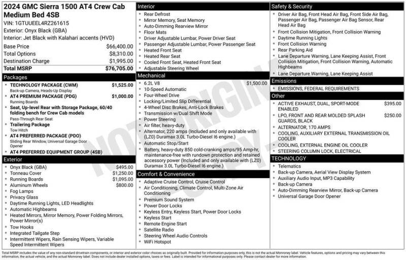 2024 GMC Sierra 1500