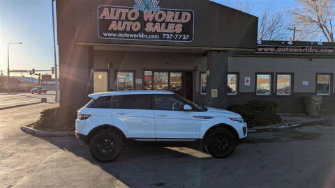 2017 Land Rover Range Rover Evoque for sale at AUTO WORLD AUTO SALES in Rapid City SD