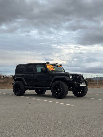 2018 Jeep Wrangler Unlimited for sale at Valdez Auto Sales in Gonzales CA