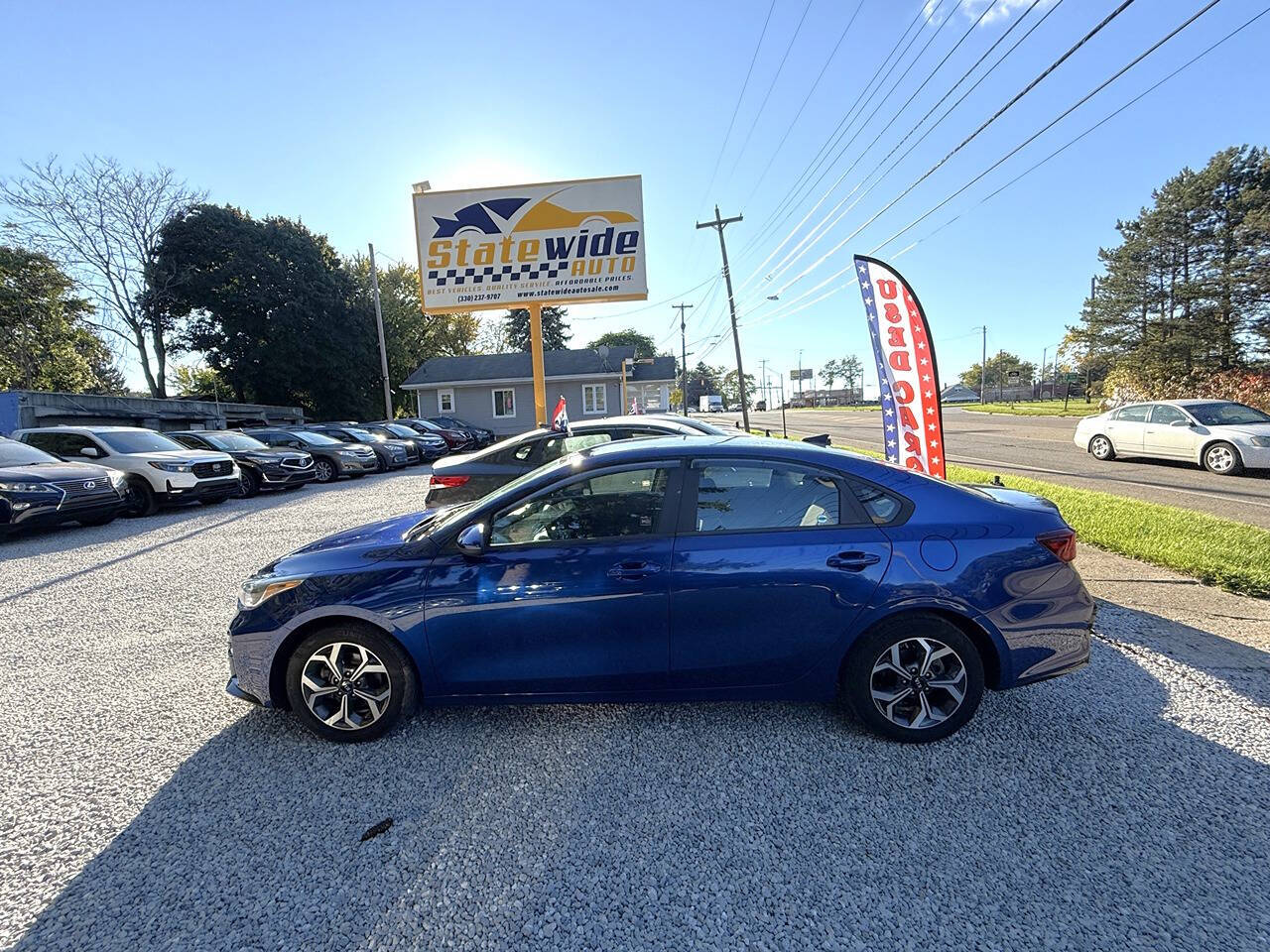 2021 Kia Forte for sale at Statewide Auto LLC in Akron, OH