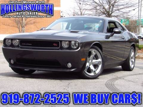 2013 Dodge Challenger for sale at Hollingsworth Auto Sales in Raleigh NC