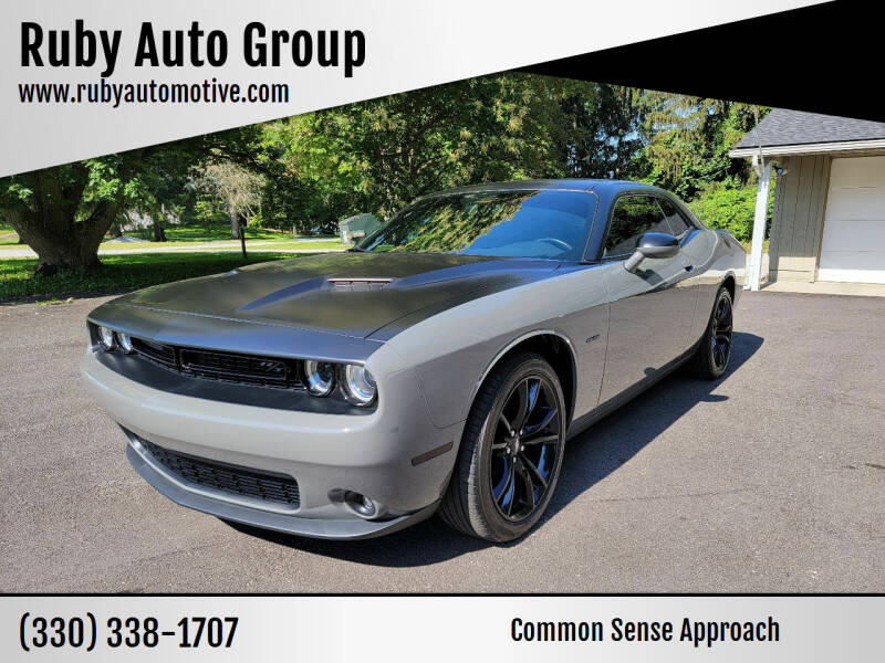 2018 Dodge Challenger for sale at Ruby Auto Group in Hudson OH
