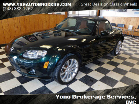 2008 Mazda MX-5 Miata for sale at Yono Brokerage Services, INC in Farmington MI