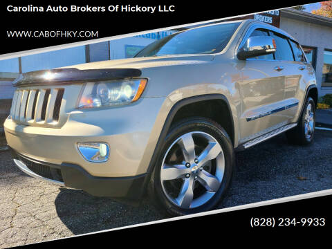 2011 Jeep Grand Cherokee for sale at Carolina Auto Brokers of Hickory LLC in Newton NC