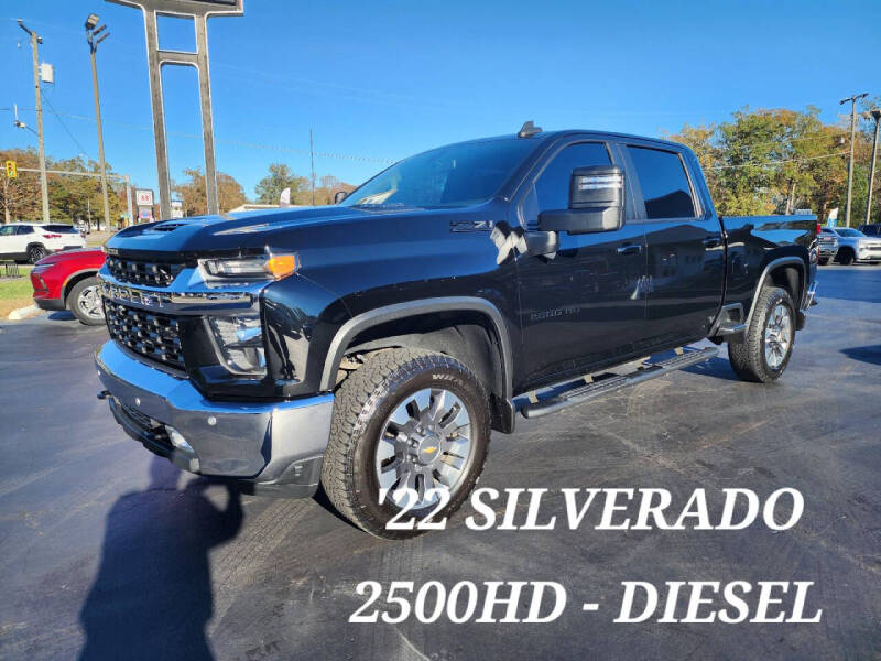 Used 2022 Chevrolet Silverado 2500HD LT with VIN 2GC4YNEY2N1212125 for sale in West Point, VA