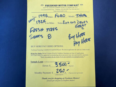 1998 Ford E-Super Duty