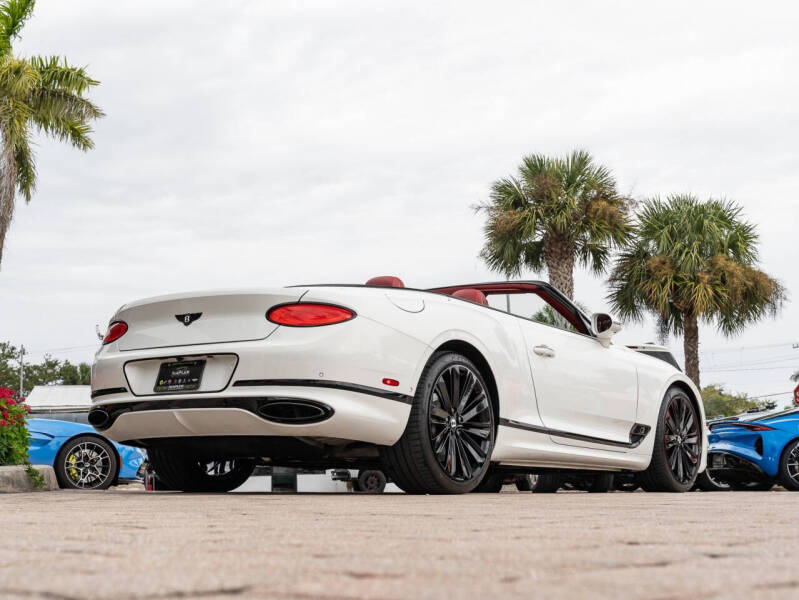 2022 Bentley Continental GTC Speed