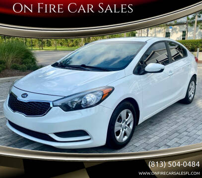 2016 Kia Forte for sale at On Fire Car Sales in Tampa FL