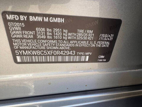 2015 BMW X6 M