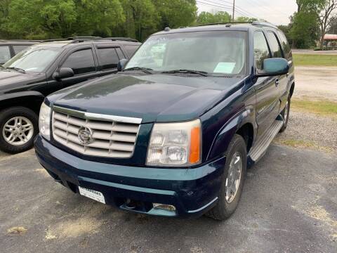 2005 Cadillac Escalade for sale at Brewer Enterprises 3 in Greenwood SC