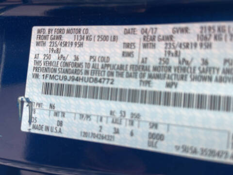 2017 Ford Escape Titanium