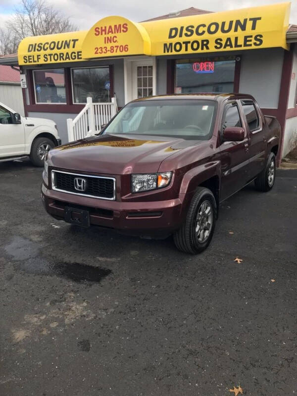 2007 Honda Ridgeline for sale at Discount Motor Sales in Lorain OH