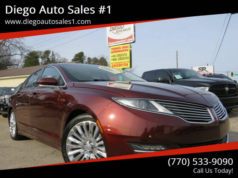 2015 Lincoln MKZ for sale at Diego Auto Sales #1 in Gainesville GA