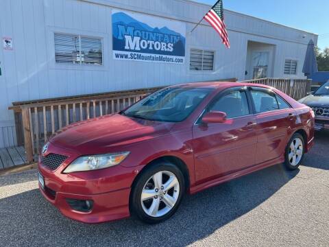 2010 Toyota Camry for sale at Mountain Motors LLC in Spartanburg SC