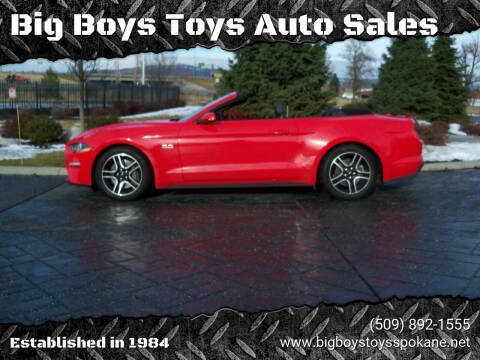 2019 Ford Mustang for sale at Big Boys Toys Auto Sales in Spokane Valley WA