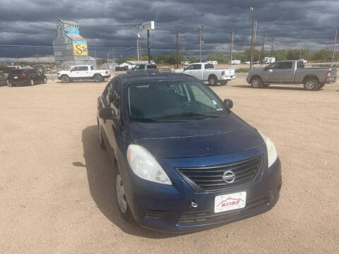 2014 Nissan Versa for sale at Tony Peckham @ Korf Motors in Sterling CO