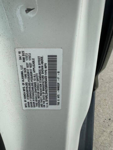 2016 Honda Odyssey EX-L