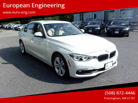 2016 BMW 3 Series for sale at European Engineering in Framingham MA
