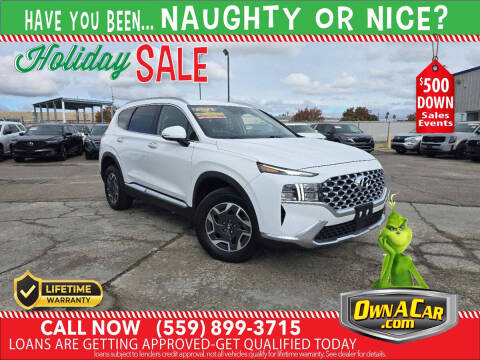 2023 Hyundai Santa Fe Hybrid Blue