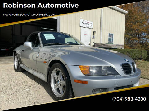 1999 BMW Z3 for sale at Robinson Automotive in Albemarle NC