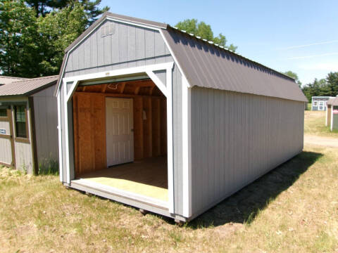 12 x 28 lofted barn w/garage pkg