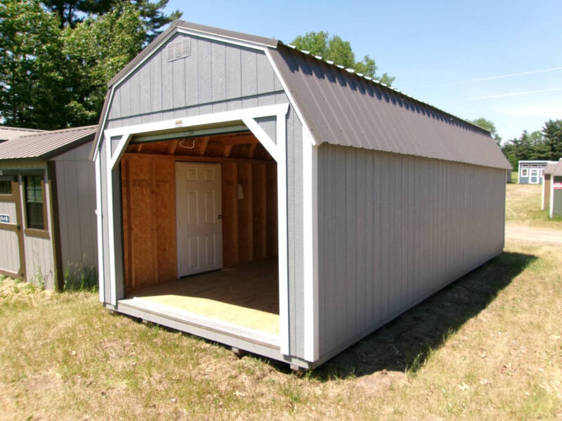 12 x 28 lofted barn w/garage pkg