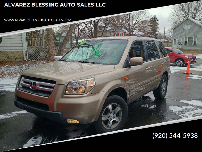 2007 Honda Pilot for sale at ALVAREZ BLESSING AUTO SALES LLC in Green Bay WI