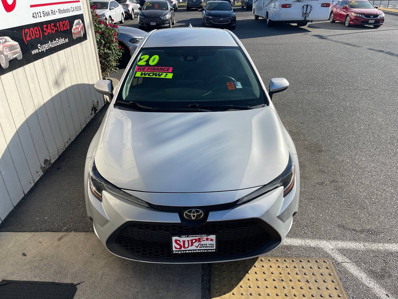 2020 Toyota Corolla for sale at Super Auto Sales Modesto in Modesto, CA