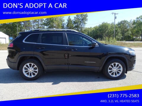 2019 Jeep Cherokee for sale at DON'S ADOPT A CAR in Cadillac MI